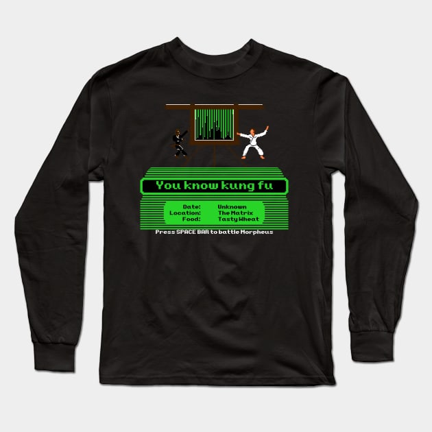 Neo's Oregon Trail Long Sleeve T-Shirt by a_man_oxford